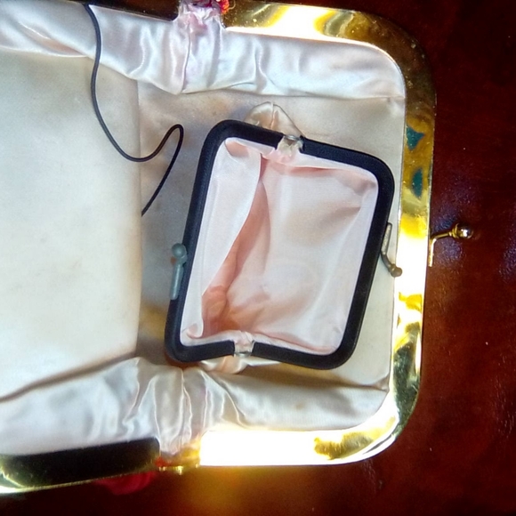 1950 clutch coin with coin purse - Picture 4 of 5